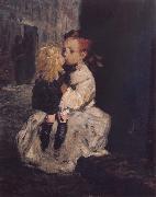 George Luks The Little Madonna Spain oil painting artist